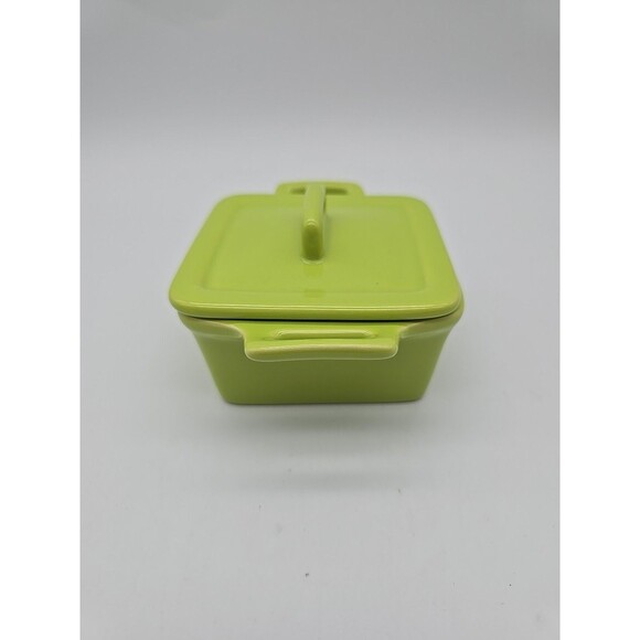 Omniware Square Mini Baker Cocotte Chartreuse GreenColor - Picture 2 of 10